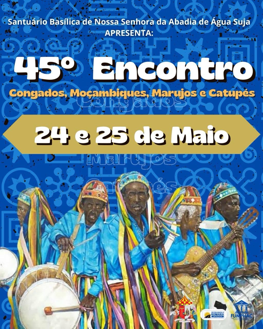 Romaria sedia o 45º Encontro de Congados: tradição, fé e cultura em destaque no Triângulo Mineiro