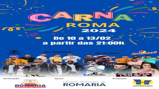 Carnaval em Romaria: Prepare-se para Quatro Noites de Diversão na Praça da Matriz!